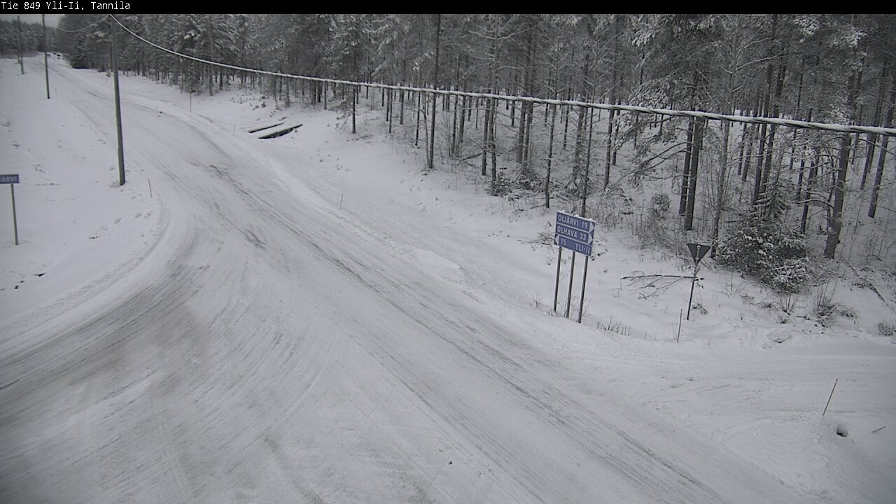Kelikamerat Kuva Tie 849 Yli-Ii, Tannila, Oulu, Pohjois-Pohjanmaa
