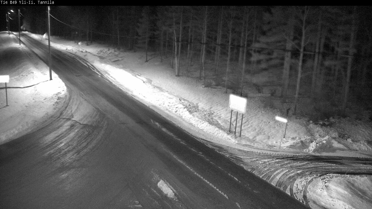 Weather Camera Image Road 849 Yli-Ii, Tannila, Oulu, Pohjois-Pohjanmaa