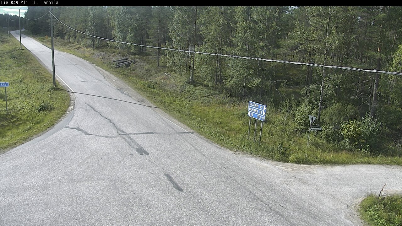 Kelikamerat Kuva Tie 849 Yli-Ii, Tannila, Oulu, Pohjois-Pohjanmaa