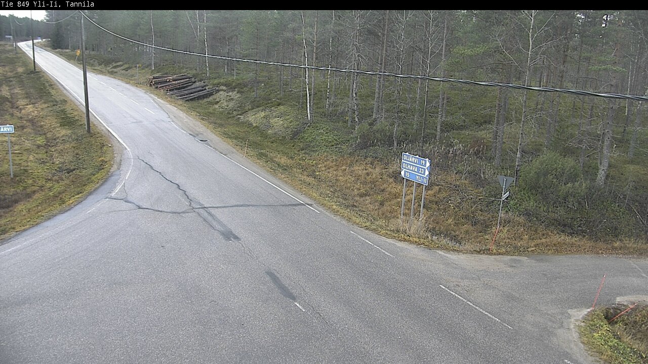 Kelikamerat Kuva Tie 849 Yli-Ii, Tannila, Oulu, Pohjois-Pohjanmaa