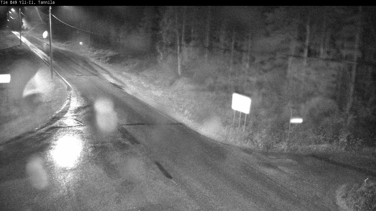 Weather Camera Image Väg 849 Yli-Ii, Tannila, Oulu, Pohjois-Pohjanmaa