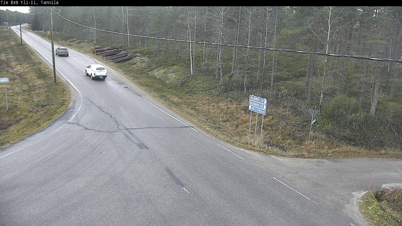 Kelikamerat Kuva Tie 849 Yli-Ii, Tannila, Oulu, Pohjois-Pohjanmaa