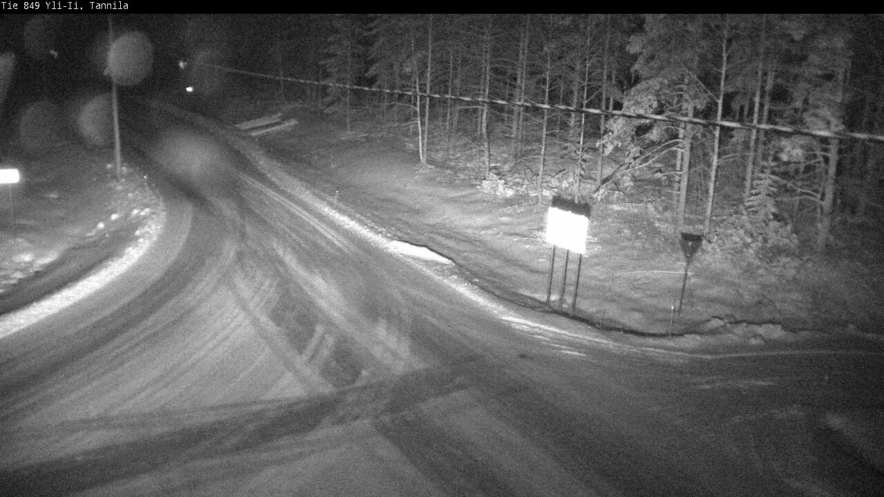 Weather Camera Image Road 849 Yli-Ii, Tannila, Oulu, Pohjois-Pohjanmaa
