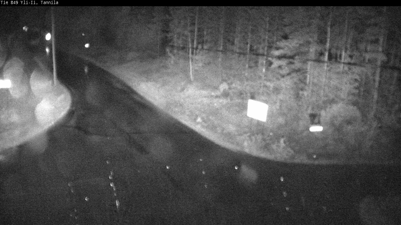 Weather Camera Image Väg 849 Yli-Ii, Tannila, Oulu, Pohjois-Pohjanmaa
