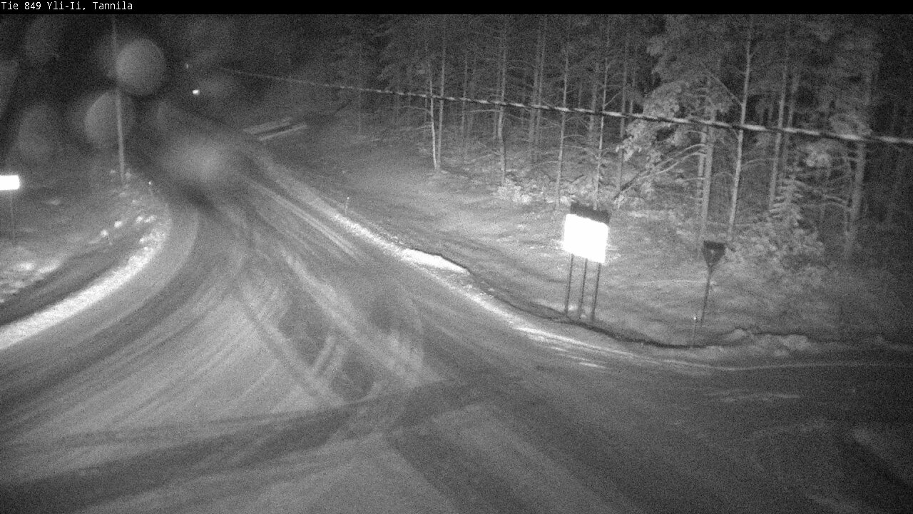 Weather Camera Image Road 849 Yli-Ii, Tannila, Oulu, Pohjois-Pohjanmaa