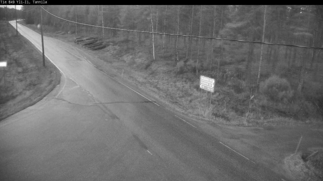 Kelikamerat Kuva Tie 849 Yli-Ii, Tannila, Oulu, Pohjois-Pohjanmaa