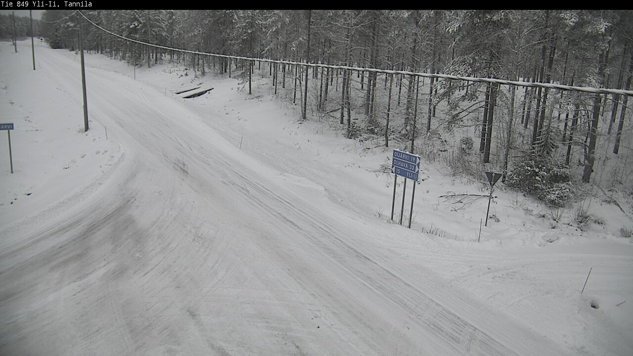 Kelikamerat Kuva Tie 849 Yli-Ii, Tannila, Oulu, Pohjois-Pohjanmaa