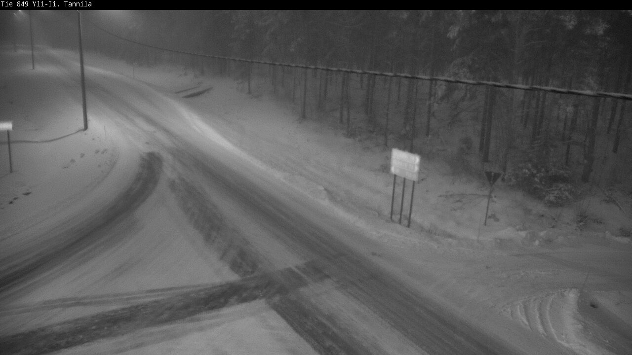 Weather Camera Image Road 849 Yli-Ii, Tannila, Oulu, Pohjois-Pohjanmaa