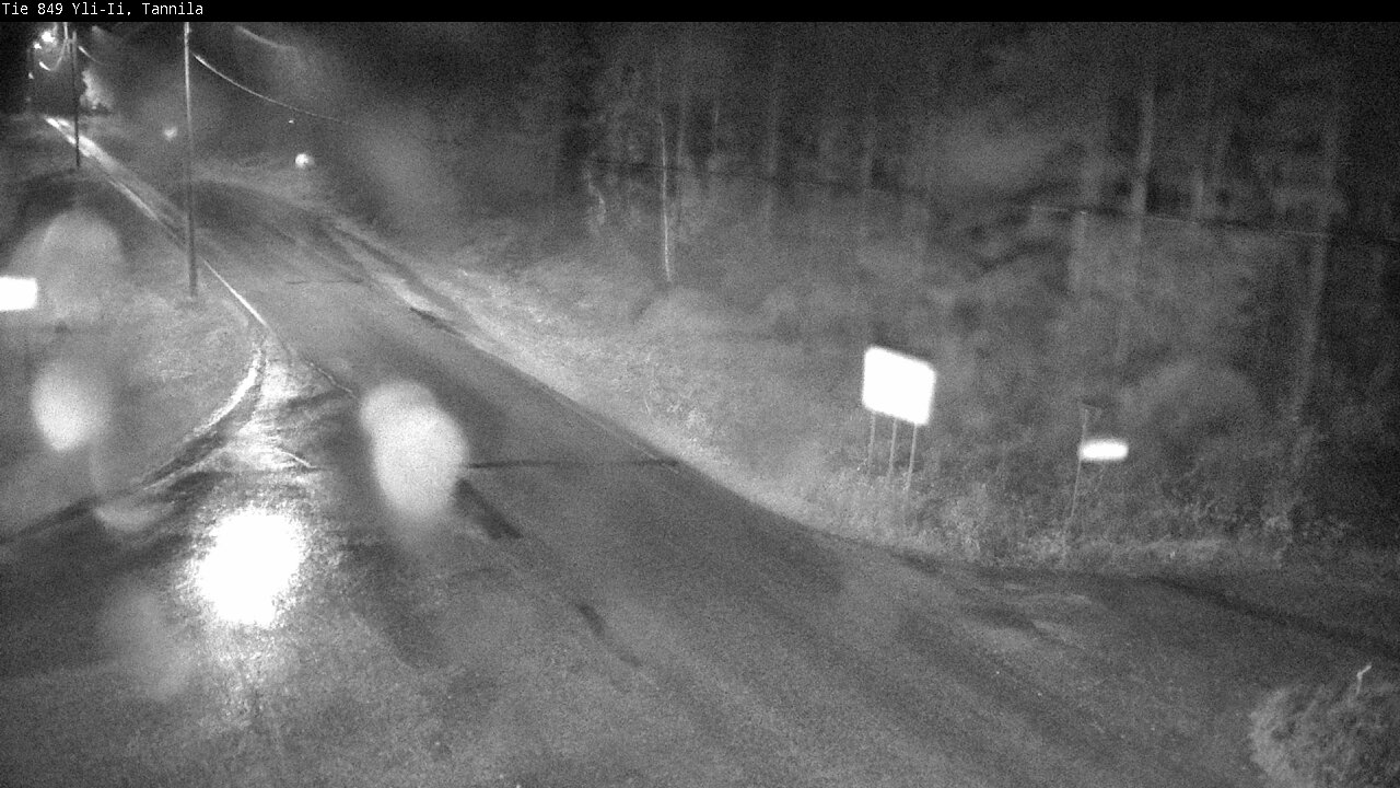 Weather Camera Image Väg 849 Yli-Ii, Tannila, Oulu, Pohjois-Pohjanmaa