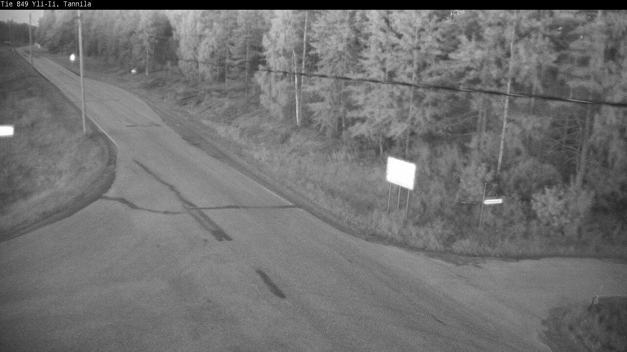 Weather Camera Image Road 849 Yli-Ii, Tannila, Oulu, Pohjois-Pohjanmaa
