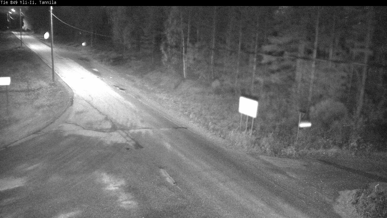 Weather Camera Image Väg 849 Yli-Ii, Tannila, Oulu, Pohjois-Pohjanmaa