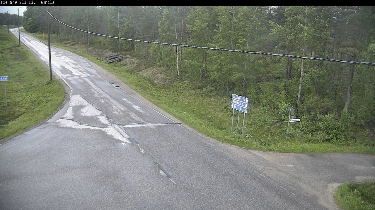 Kelikamerat Kuva Tie 849 Yli-Ii, Tannila, Oulu, Pohjois-Pohjanmaa