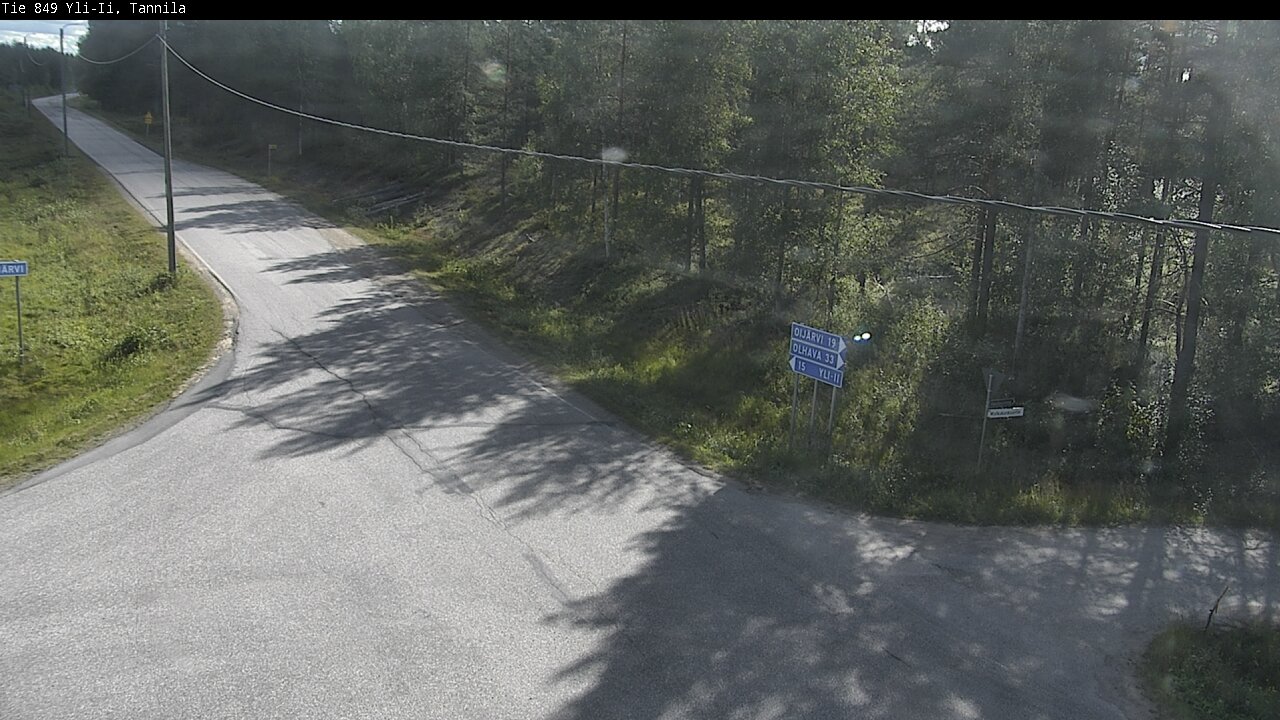 Weather Camera Image Road 849 Yli-Ii, Tannila, Oulu, Pohjois-Pohjanmaa