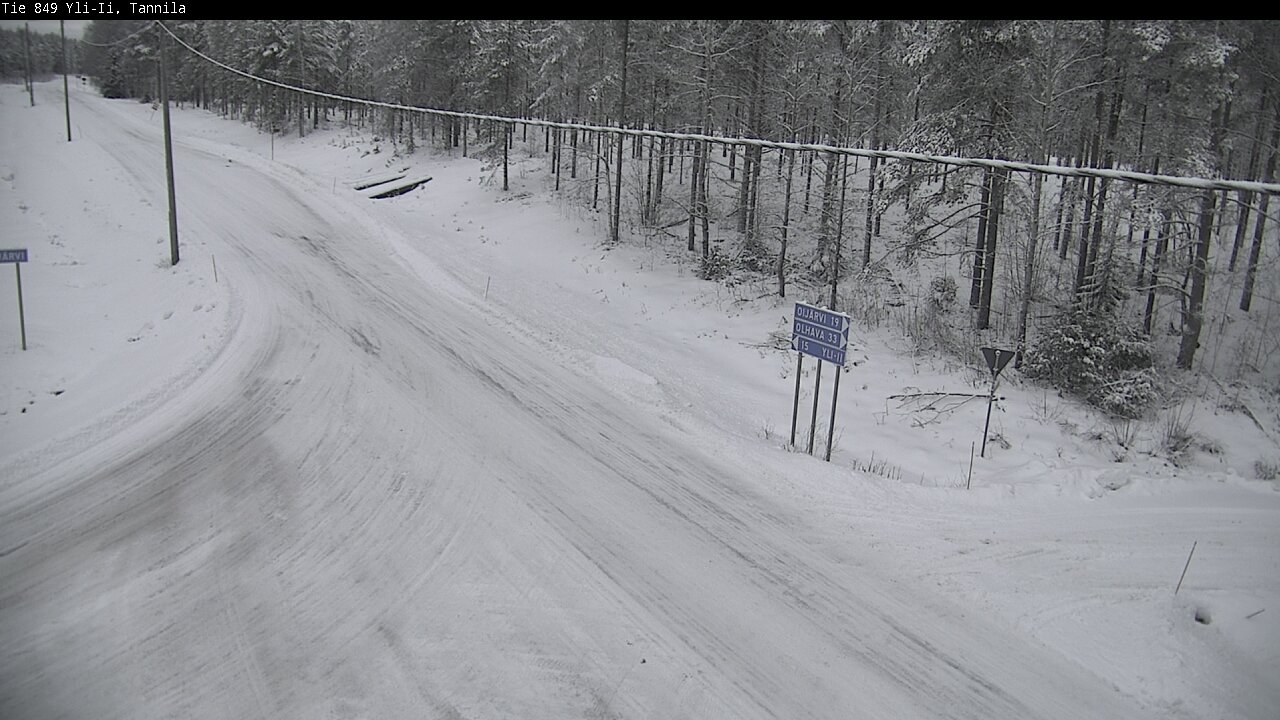 Kelikamerat Kuva Tie 849 Yli-Ii, Tannila, Oulu, Pohjois-Pohjanmaa