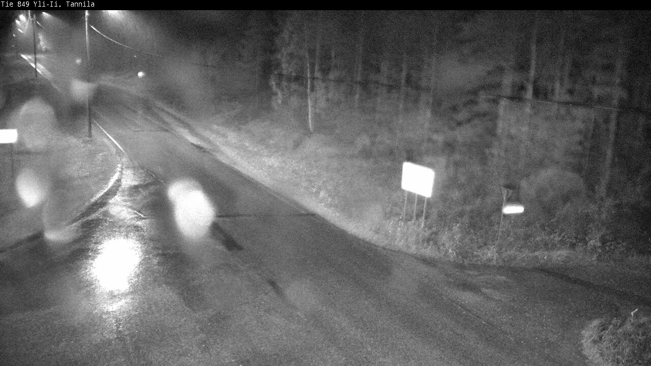 Weather Camera Image Väg 849 Yli-Ii, Tannila, Oulu, Pohjois-Pohjanmaa