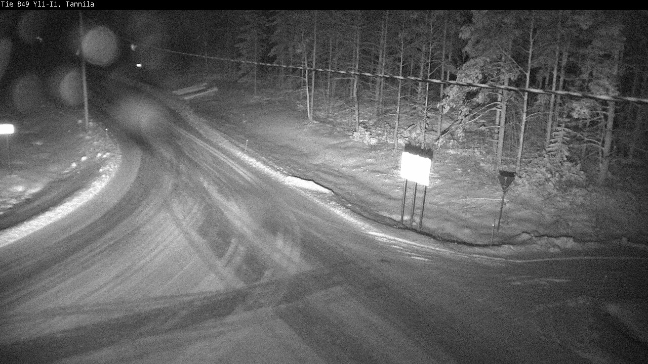 Weather Camera Image Road 849 Yli-Ii, Tannila, Oulu, Pohjois-Pohjanmaa