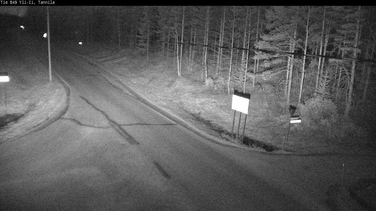 Weather Camera Image Road 849 Yli-Ii, Tannila, Oulu, Pohjois-Pohjanmaa