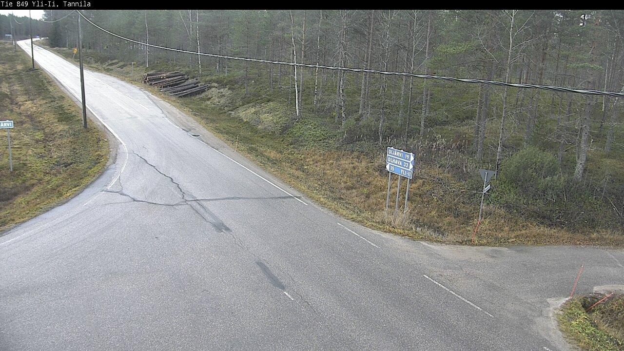 Kelikamerat Kuva Tie 849 Yli-Ii, Tannila, Oulu, Pohjois-Pohjanmaa