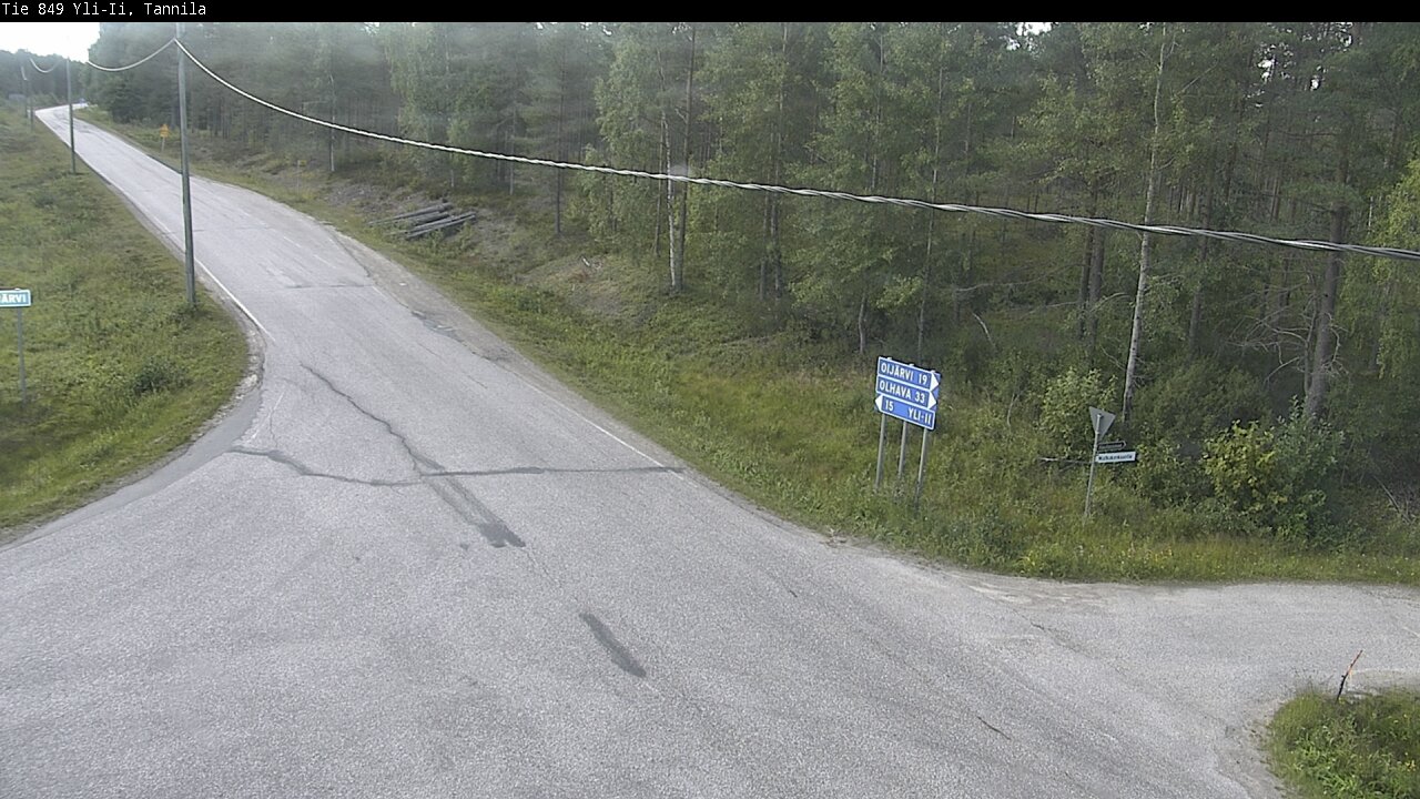 Kelikamerat Kuva Tie 849 Yli-Ii, Tannila, Oulu, Pohjois-Pohjanmaa