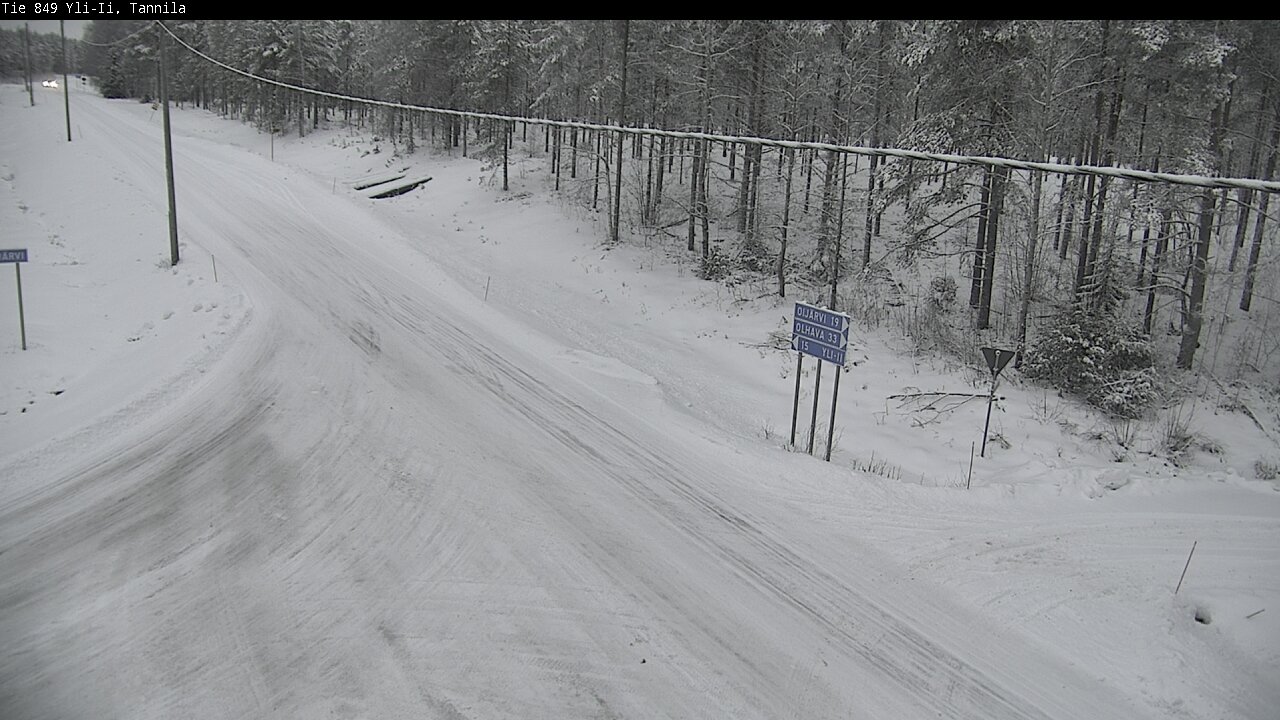 Kelikamerat Kuva Tie 849 Yli-Ii, Tannila, Oulu, Pohjois-Pohjanmaa