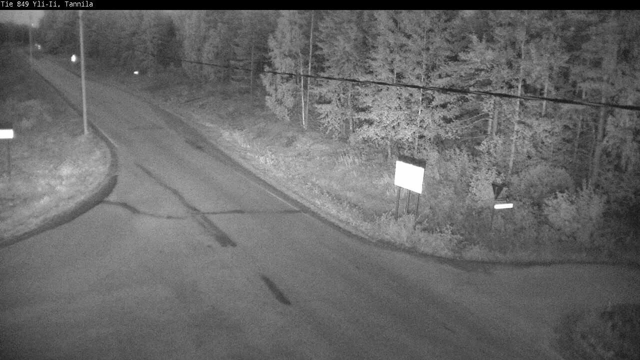 Weather Camera Image Road 849 Yli-Ii, Tannila, Oulu, Pohjois-Pohjanmaa