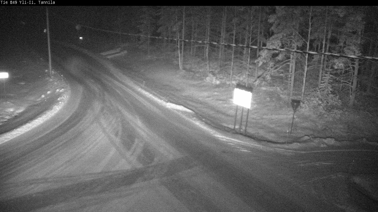 Weather Camera Image Road 849 Yli-Ii, Tannila, Oulu, Pohjois-Pohjanmaa