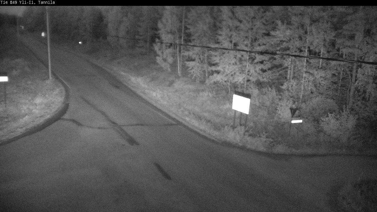 Weather Camera Image Road 849 Yli-Ii, Tannila, Oulu, Pohjois-Pohjanmaa