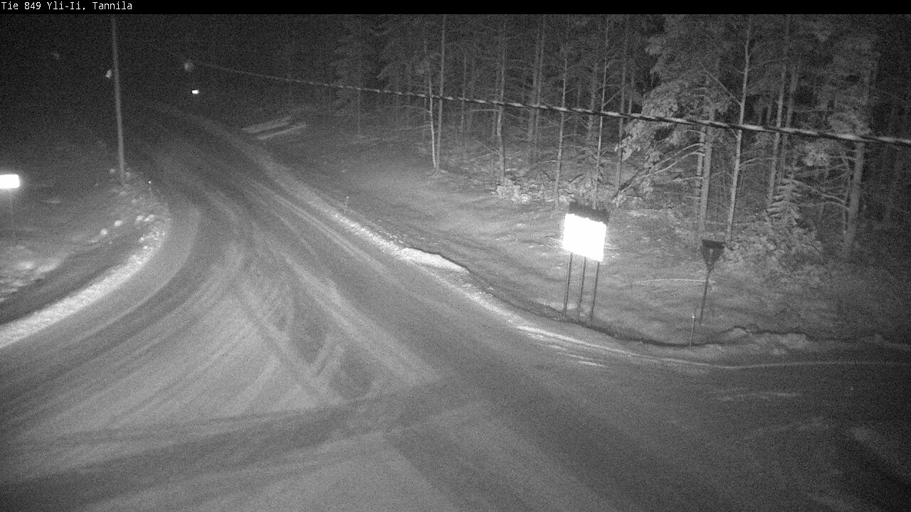 Weather Camera Image Road 849 Yli-Ii, Tannila, Oulu, Pohjois-Pohjanmaa