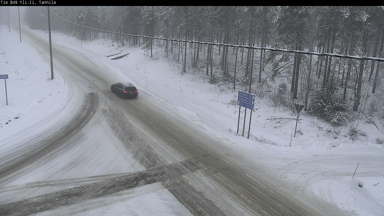 Weather Camera Image Road 849 Yli-Ii, Tannila, Oulu, Pohjois-Pohjanmaa