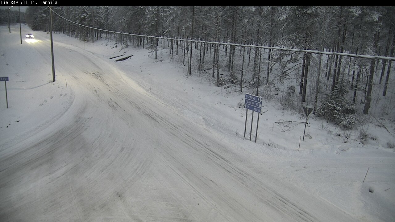 Kelikamerat Kuva Tie 849 Yli-Ii, Tannila, Oulu, Pohjois-Pohjanmaa