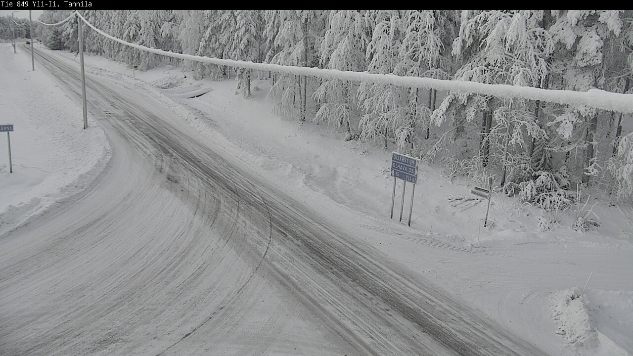 Kelikamerat Kuva Tie 849 Yli-Ii, Tannila, Oulu, Pohjois-Pohjanmaa