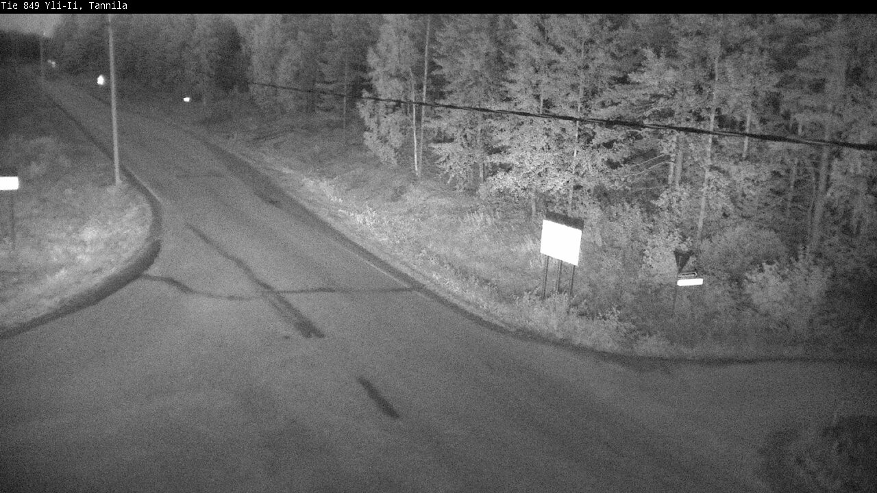 Weather Camera Image Road 849 Yli-Ii, Tannila, Oulu, Pohjois-Pohjanmaa