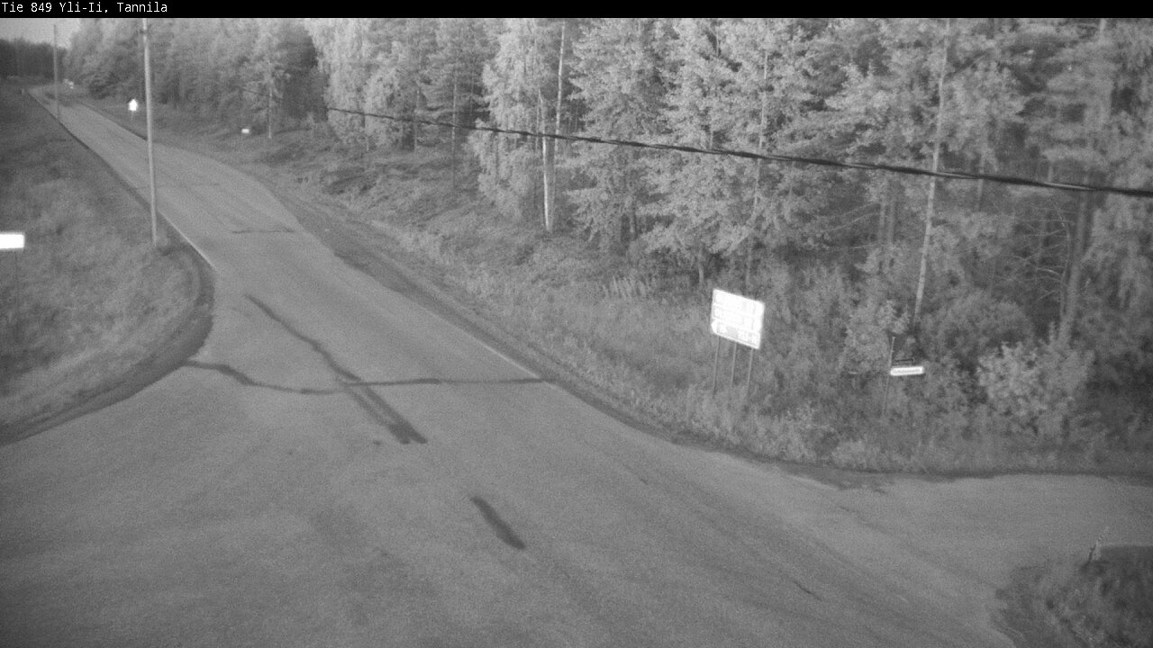 Weather Camera Image Road 849 Yli-Ii, Tannila, Oulu, Pohjois-Pohjanmaa