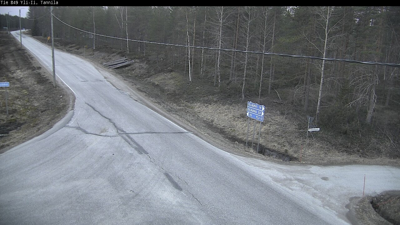 Kelikamerat Kuva Tie 849 Yli-Ii, Tannila, Oulu, Pohjois-Pohjanmaa