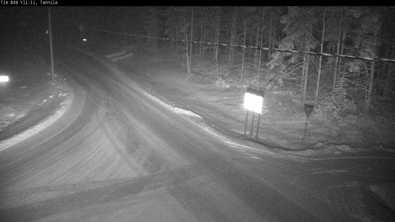 Weather Camera Image Road 849 Yli-Ii, Tannila, Oulu, Pohjois-Pohjanmaa