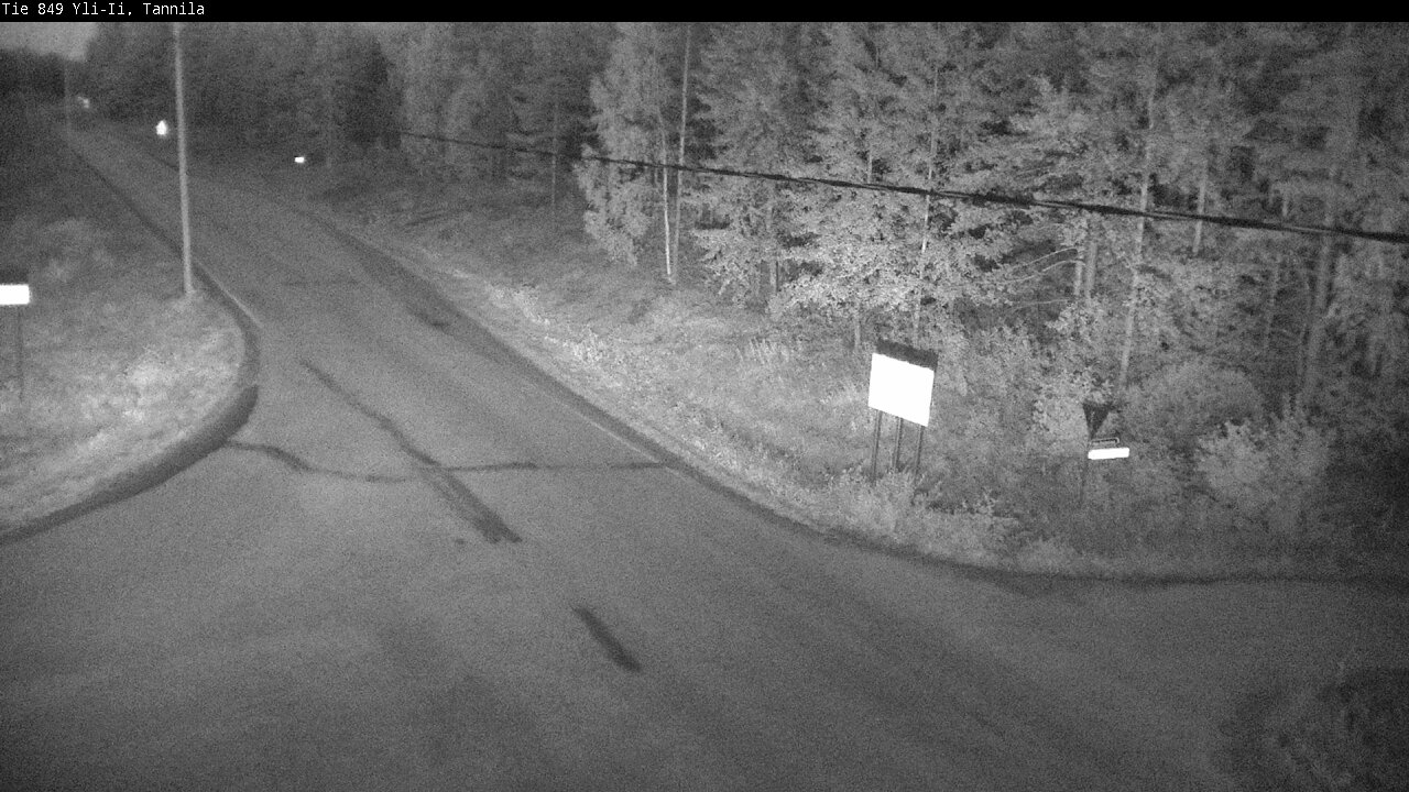 Weather Camera Image Road 849 Yli-Ii, Tannila, Oulu, Pohjois-Pohjanmaa