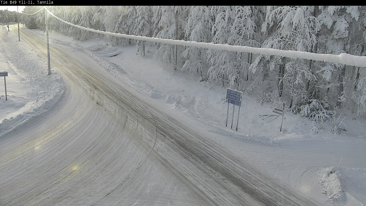 Kelikamerat Kuva Tie 849 Yli-Ii, Tannila, Oulu, Pohjois-Pohjanmaa