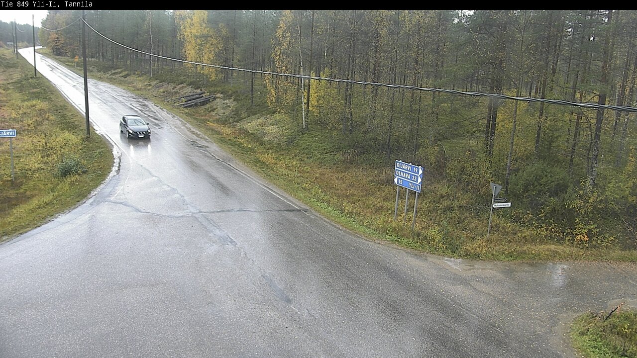 Weather Camera Image Road 849 Yli-Ii, Tannila, Oulu, Pohjois-Pohjanmaa