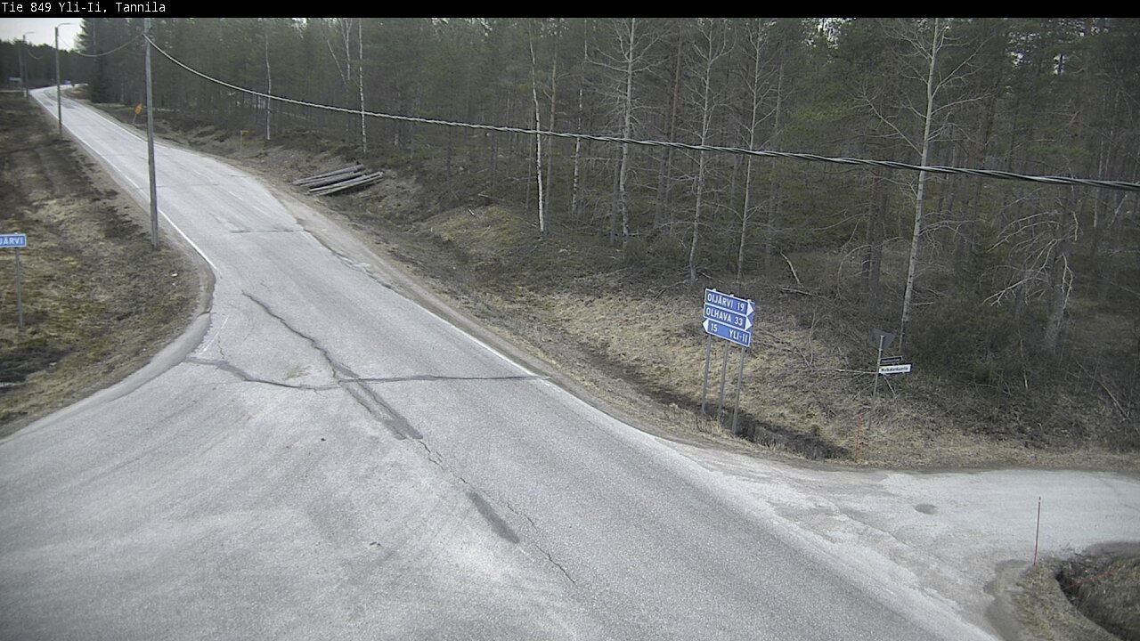 Kelikamerat Kuva Tie 849 Yli-Ii, Tannila, Oulu, Pohjois-Pohjanmaa