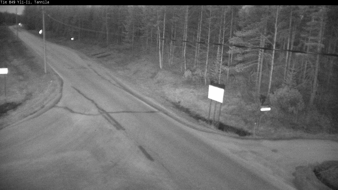 Weather Camera Image Road 849 Yli-Ii, Tannila, Oulu, Pohjois-Pohjanmaa