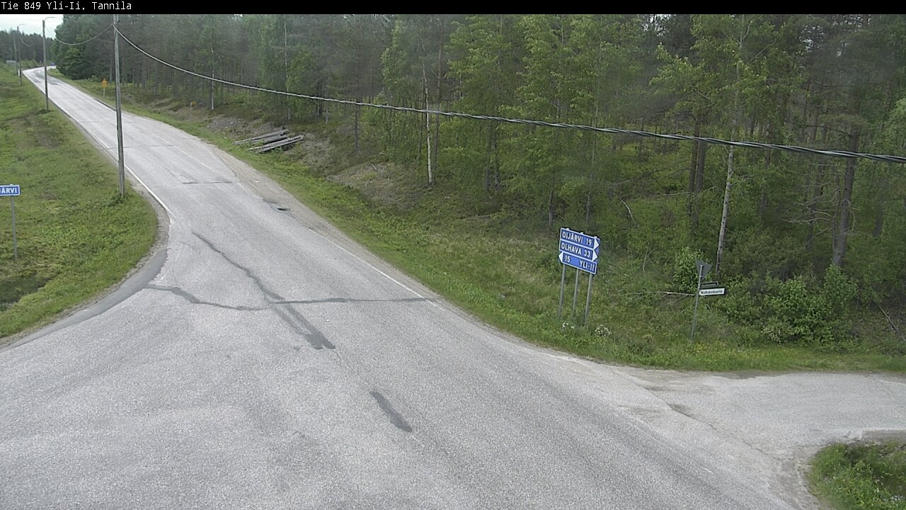 Kelikamerat Kuva Tie 849 Yli-Ii, Tannila, Oulu, Pohjois-Pohjanmaa