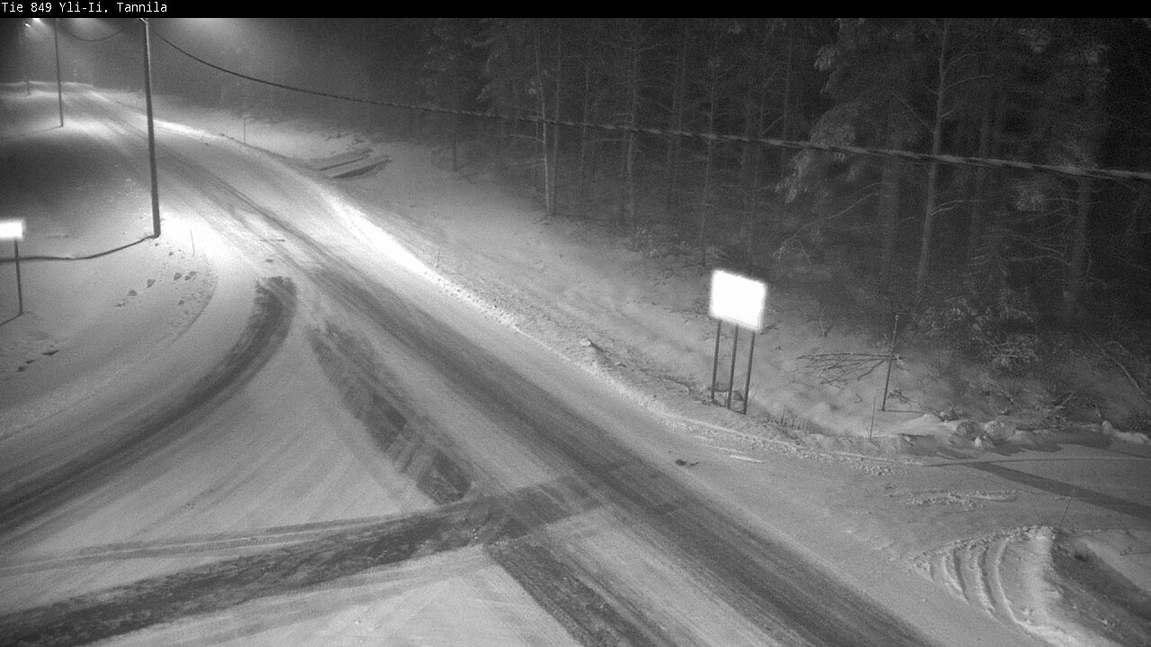 Weather Camera Image Road 849 Yli-Ii, Tannila, Oulu, Pohjois-Pohjanmaa