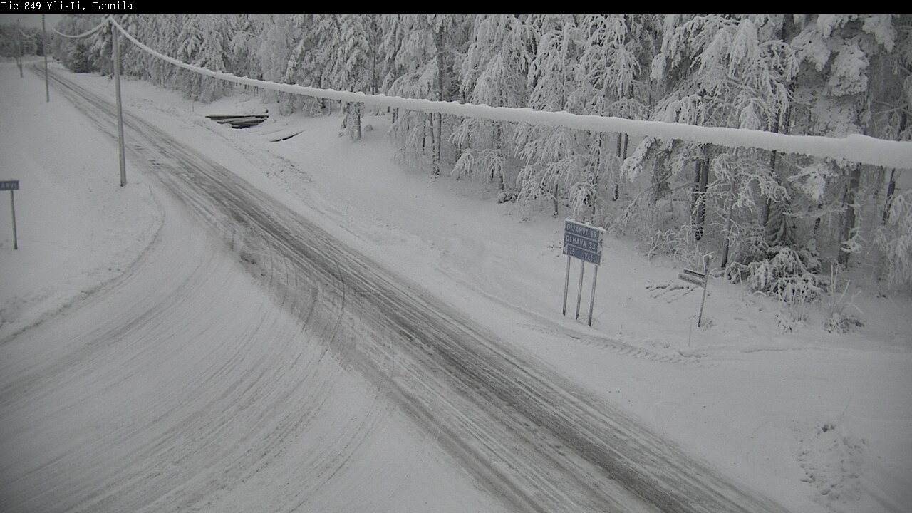 Kelikamerat Kuva Tie 849 Yli-Ii, Tannila, Oulu, Pohjois-Pohjanmaa