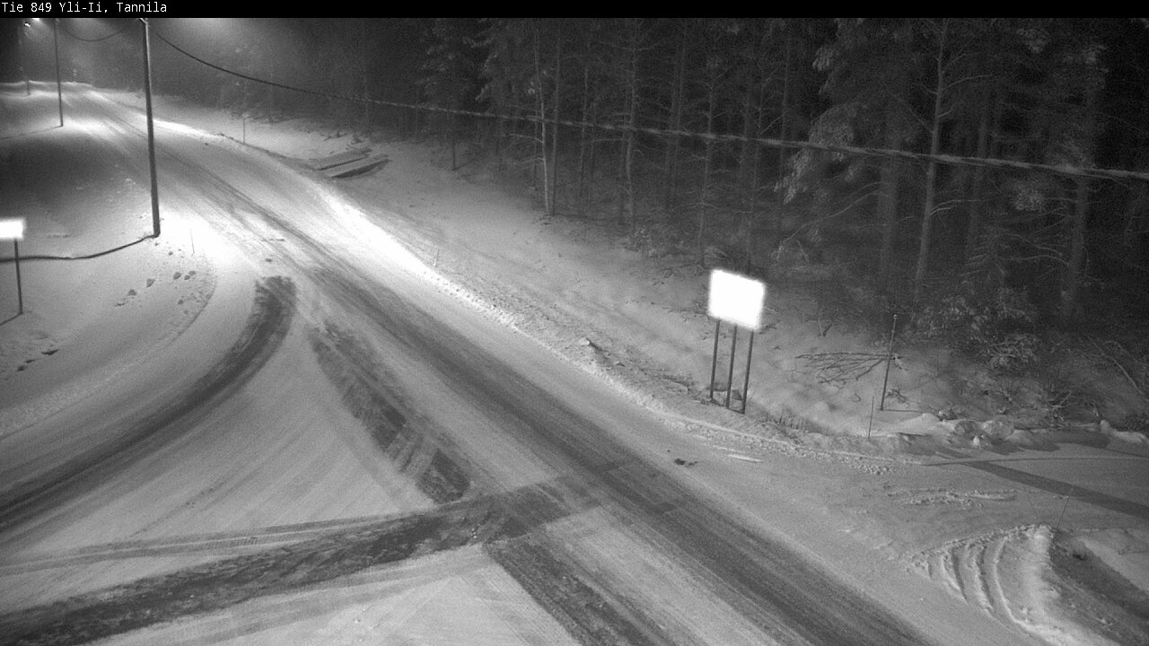 Weather Camera Image Road 849 Yli-Ii, Tannila, Oulu, Pohjois-Pohjanmaa