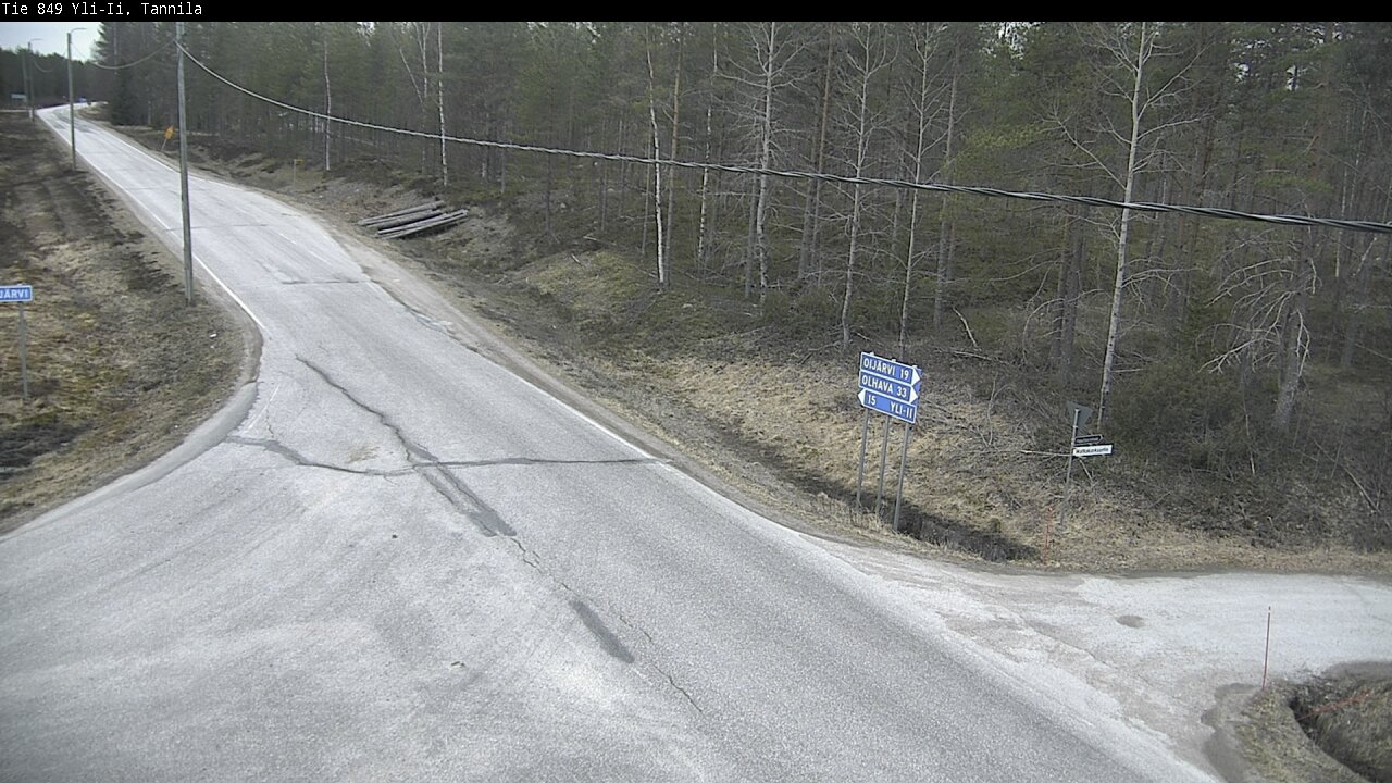Kelikamerat Kuva Tie 849 Yli-Ii, Tannila, Oulu, Pohjois-Pohjanmaa