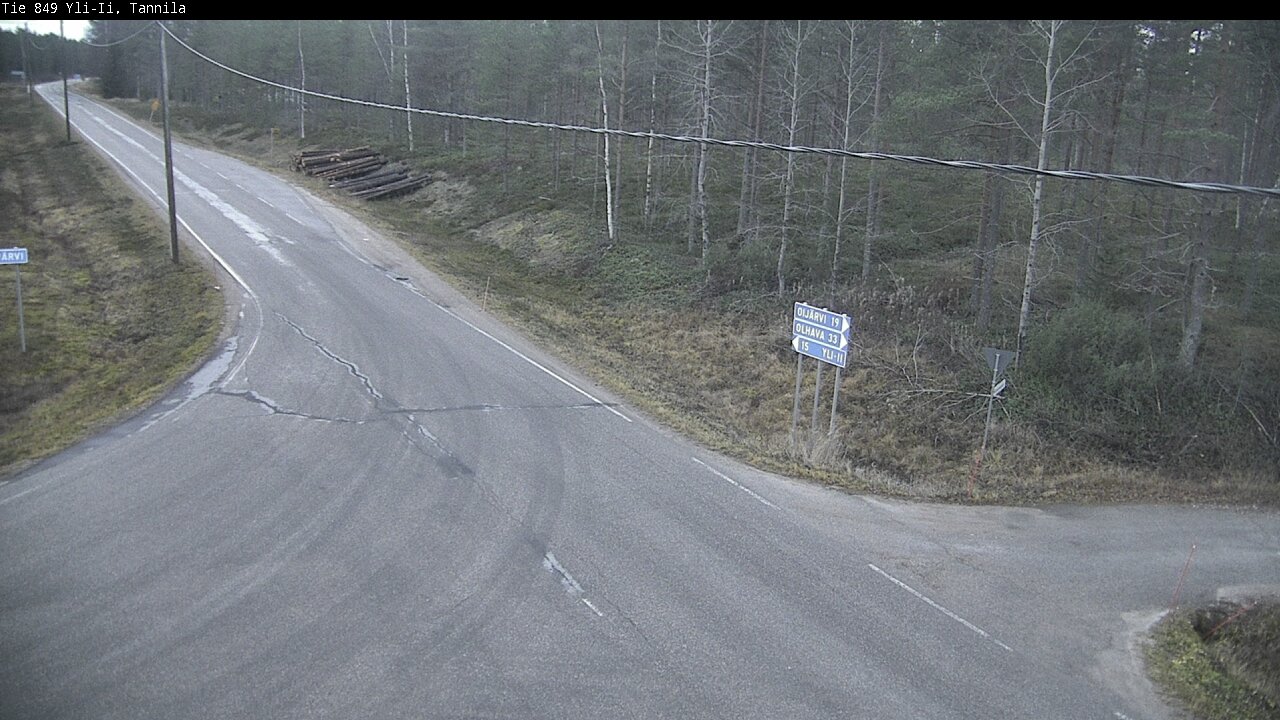 Kelikamerat Kuva Tie 849 Yli-Ii, Tannila, Oulu, Pohjois-Pohjanmaa