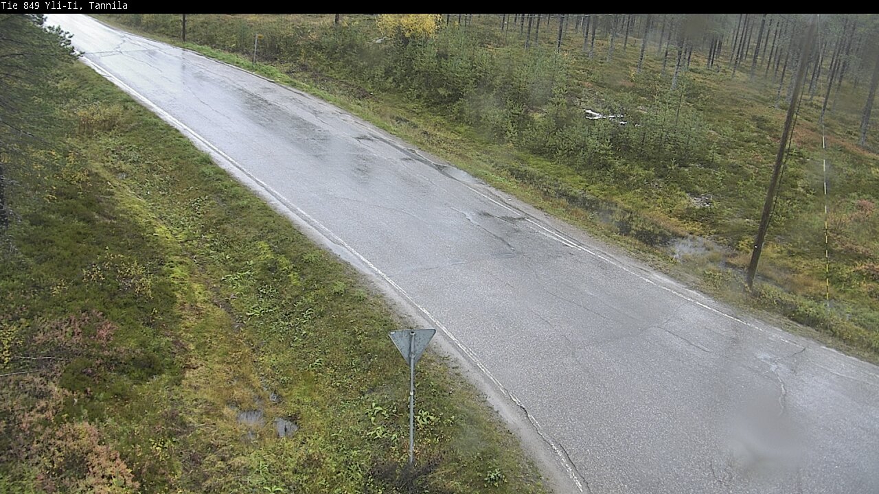 Weather Camera Image Road 849 Yli-Ii, Tannila, Oulu, Pohjois-Pohjanmaa