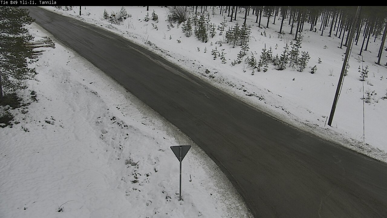 Weather Camera Image Road 849 Yli-Ii, Tannila, Oulu, Pohjois-Pohjanmaa