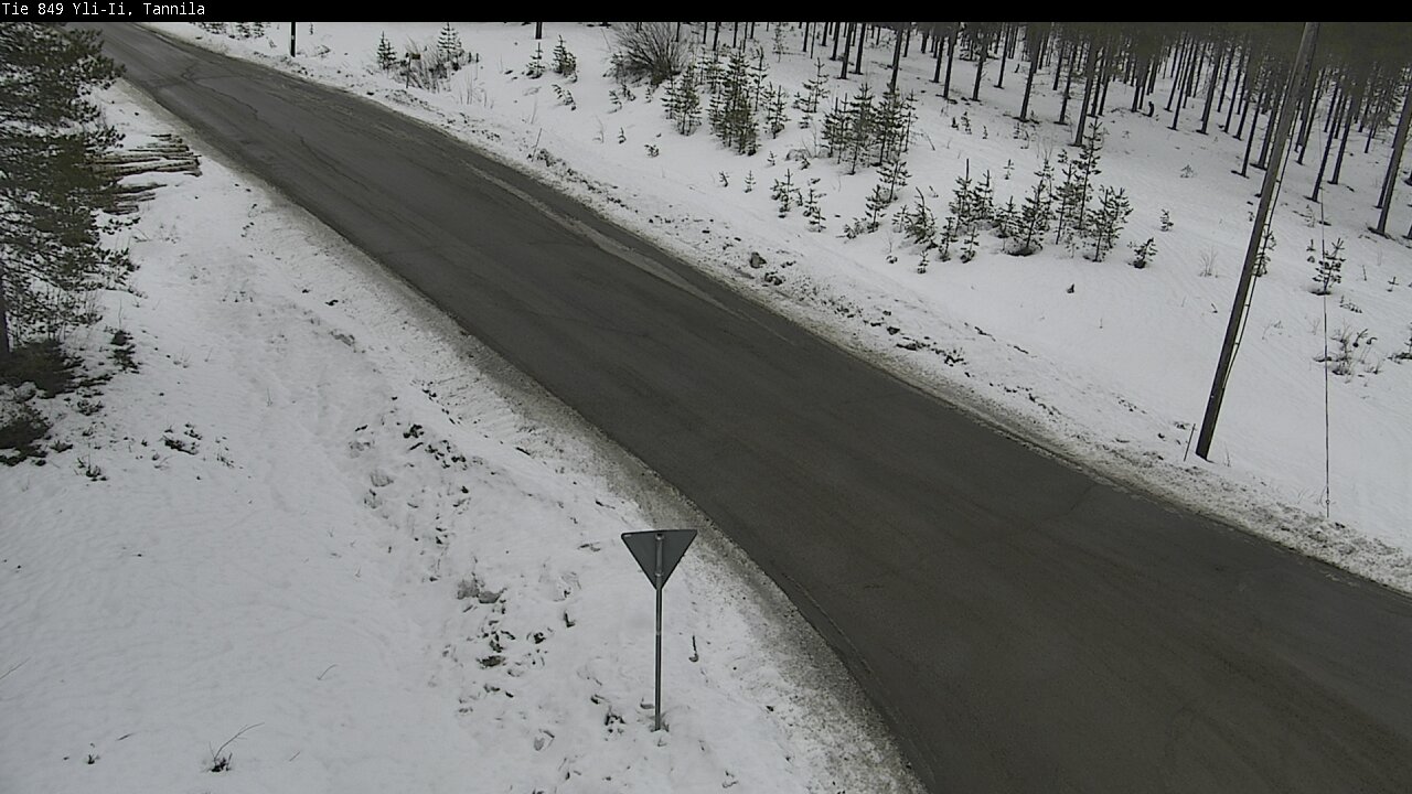 Weather Camera Image Road 849 Yli-Ii, Tannila, Oulu, Pohjois-Pohjanmaa