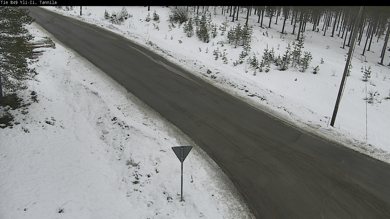 Weather Camera Image Road 849 Yli-Ii, Tannila, Oulu, Pohjois-Pohjanmaa